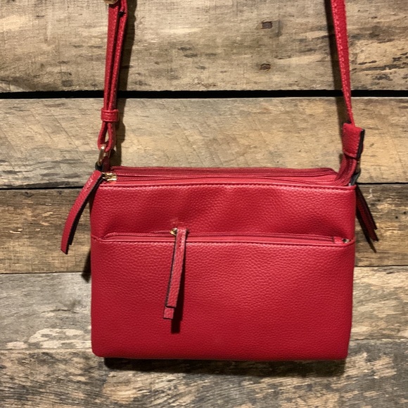 Mathew + Julian Vegan Leather Crossbody Purse Bag - Picture 2 of 8